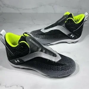 Under Armor UA Highlight Hammer MC Black Football Cleats Under Armour Men main image 4